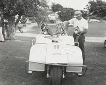 Golfer Sam Snead
