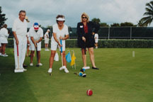 Croquet Court Opening