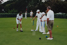 Croquet Court Opening