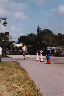 Hootie Warren running the Bunny Hop late 1980's