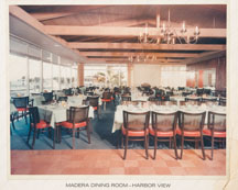 Madera Dining Room Harbor View