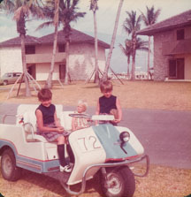Murray Family at Angelfish Cay